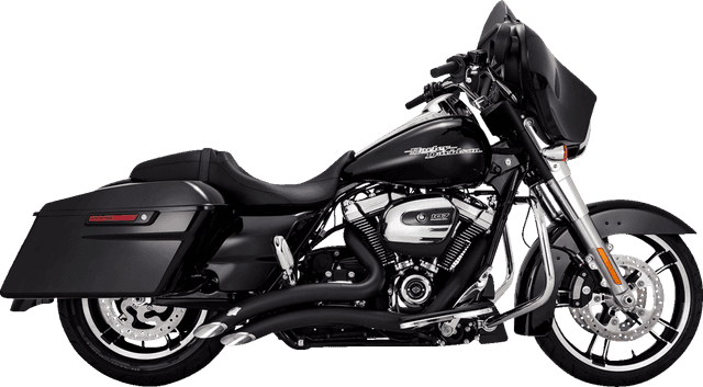 VANCE & HINES 1800-2564 Big Radius Exhaust System - Black — image 2 of 2