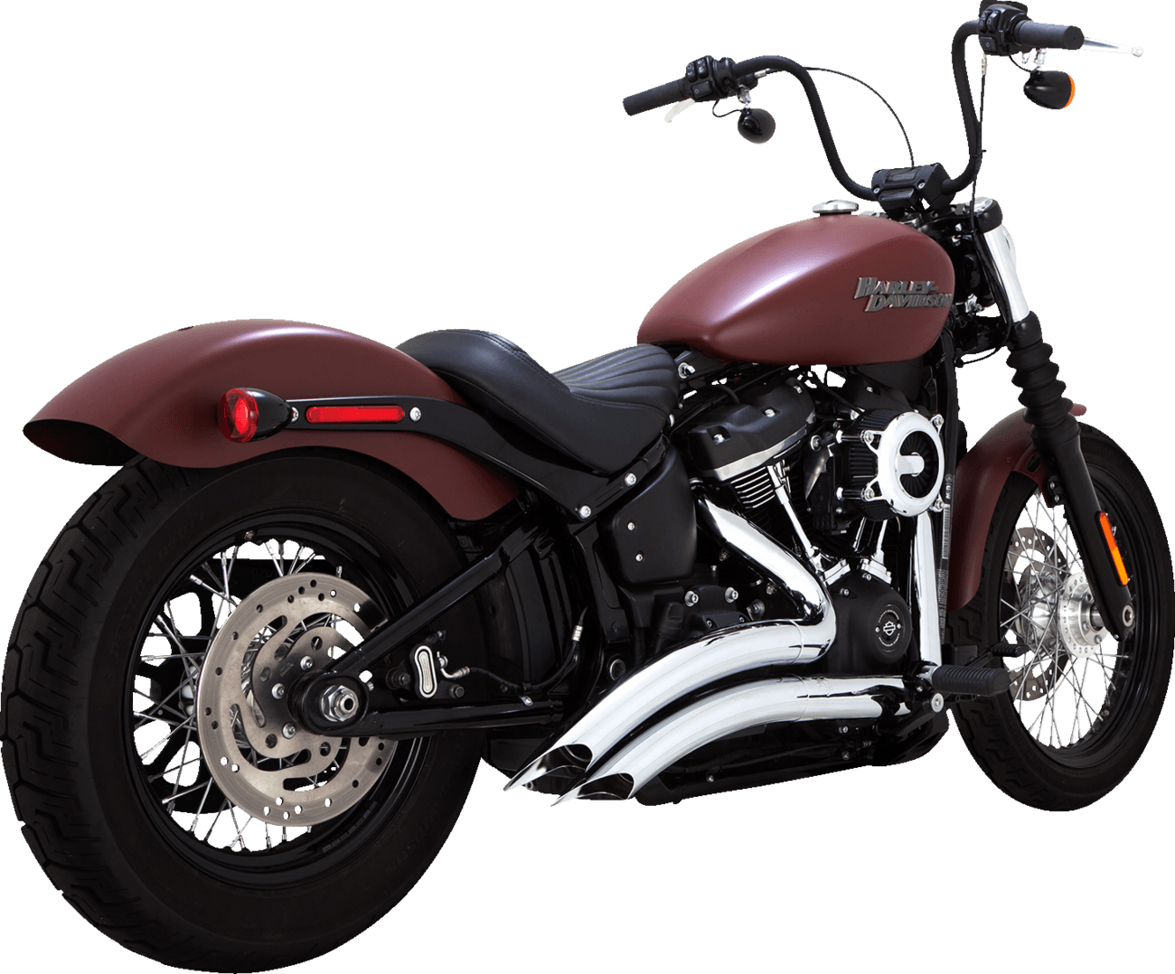 VANCE & HINES 1800-2567 Big Radius Exhaust System - Chrome