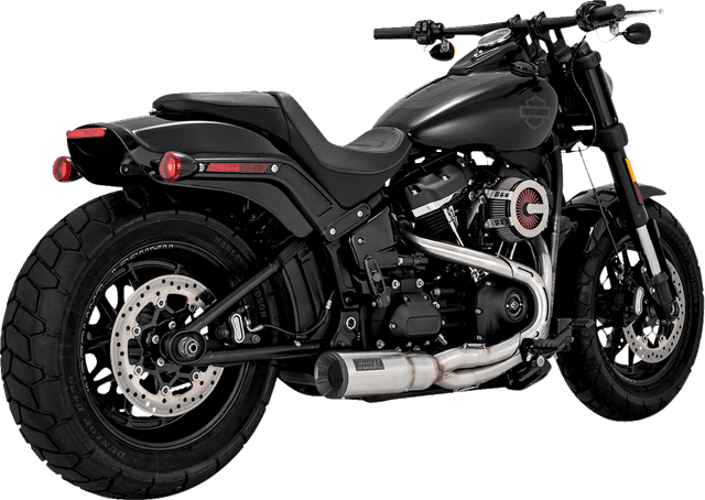 VANCE & HINES 1800-2577 2-into-1 Hi-Output Short Exhaust System - Stainless Steel - Brushed