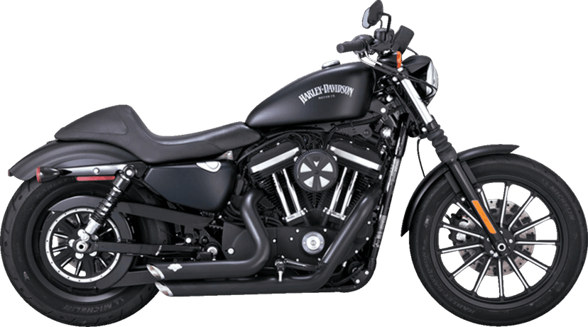 VANCE & HINES 1800-2580 Shortshots Staggered Exhaust System - Black — image 4 of 6