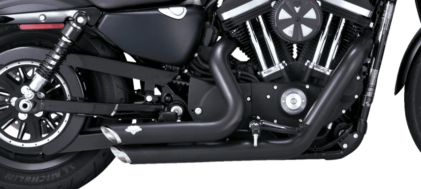 VANCE & HINES 1800-2580 Shortshots Staggered Exhaust System - Black — image 6 of 6
