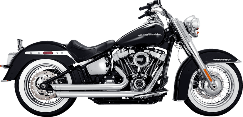 VANCE & HINES 1800-2581 Big Shots Staggered Exhaust System - Chrome — image 2 of 4