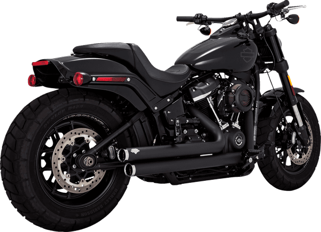 VANCE & HINES 1800-2584 Big Shots Staggered Exhaust System - Black — image 1 of 2