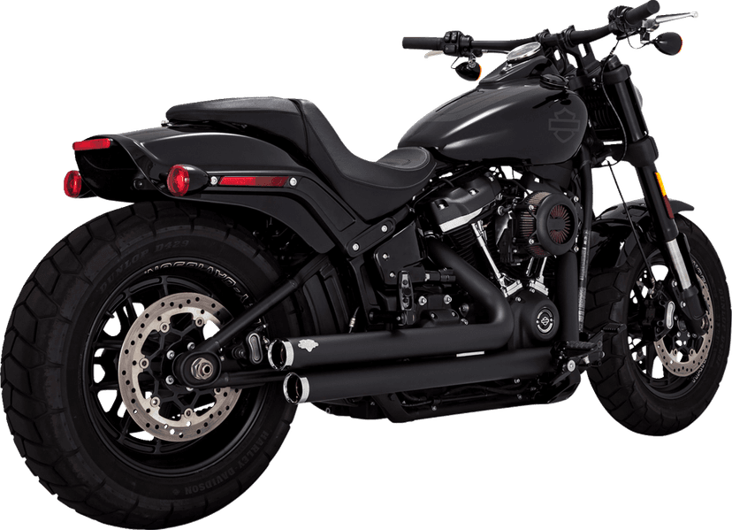 VANCE & HINES 1800-2584 Big Shots Staggered Exhaust System - Black — image 1 of 2