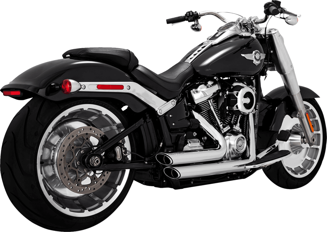 VANCE & HINES 1800-2594 Shortshots Staggered Exhaust System - Chrome