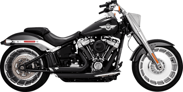 VANCE & HINES 1800-2595 Shortshots Staggered Exhaust System - Matte Black — image 2 of 3