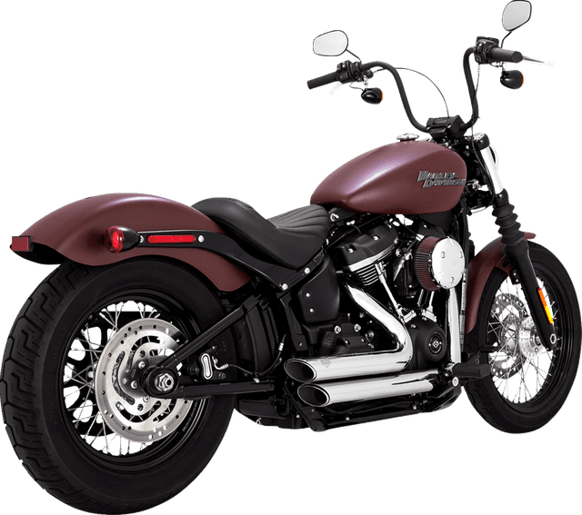 VANCE & HINES 1800-2596 Shortshots Staggered Exhaust System - Chrome — image 1 of 3