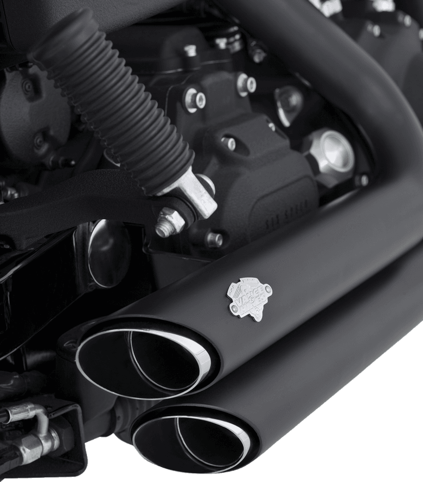 VANCE & HINES 1800-2602 Shortshots Staggered Exhaust System - Matte Black — image 3 of 3