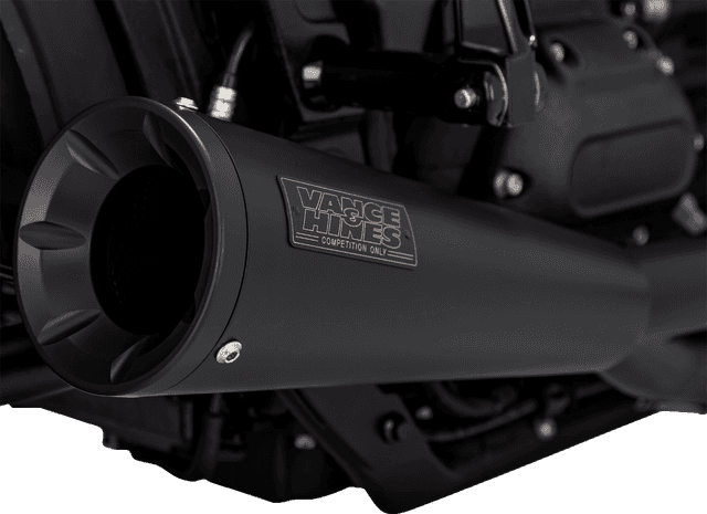 VANCE & HINES 1800-2609 2-into-1 Upsweep Exhaust System - Black - Stainless Steel — image 3 of 3