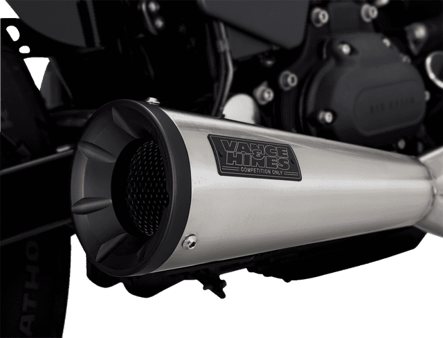 VANCE & HINES 1800-2610 2-into-1 Upsweep Exhaust System - Brushed - Stainless Steel — image 3 of 3
