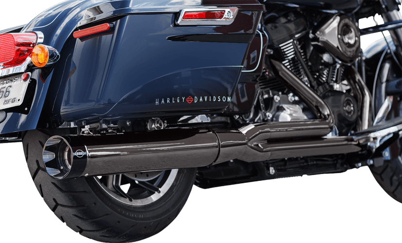 S&S CYCLE 1800-2630 2-into-1 Lava Chrome Sidewinder® Exhaust System - Race Only — image 4 of 4