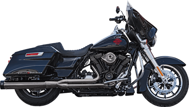 S&S CYCLE 1800-2630 2-into-1 Lava Chrome Sidewinder® Exhaust System - Race Only — image 1 of 4