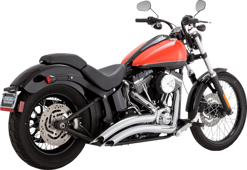 VANCE & HINES 1800-2632 2-into-2 Big Radius Exhaust System - Chrome — image 1 of 2