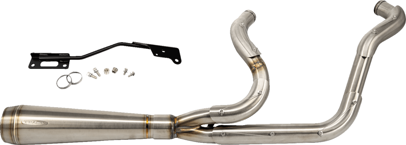 TRASK 1800-2644 2-into-1 Assault Exhaust System - Natural