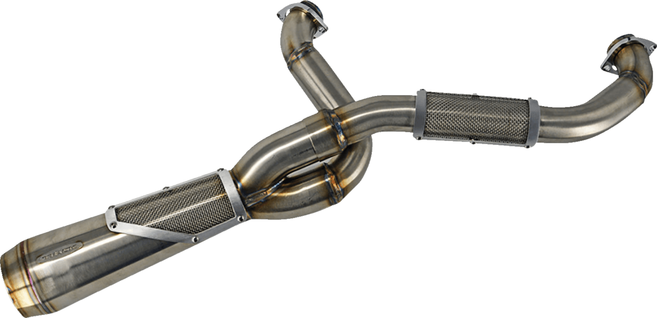 TRASK 1800-2648 2-into-1 Big Sexy Exhaust System - Natural