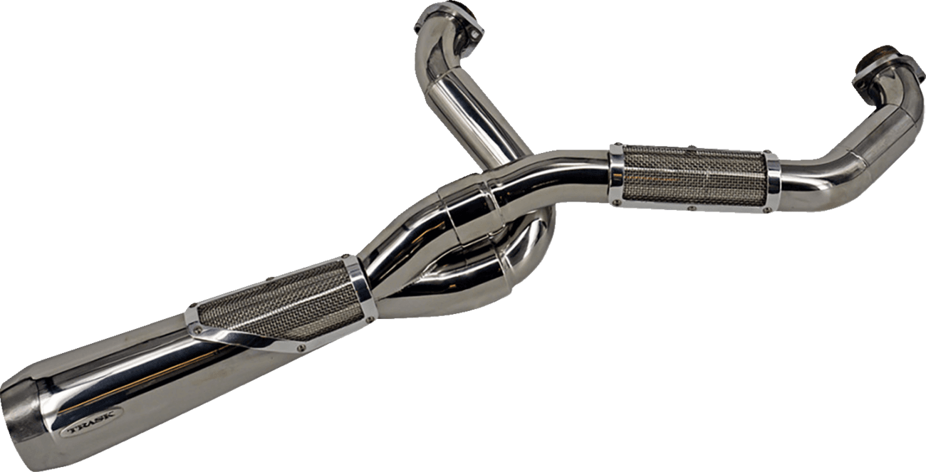 TRASK 1800-2653 2-into-1 Big Sexy Exhaust System - Polished