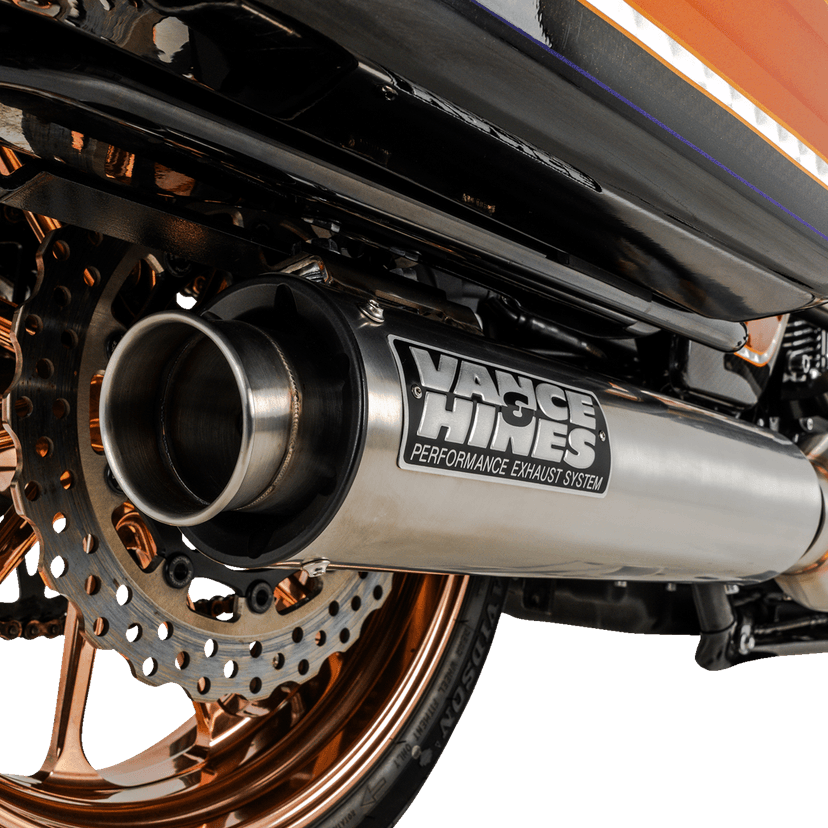VANCE & HINES 1800-2681 2-into-1 Supersport PCX™ Exhaust System - Brushed — image 4 of 5