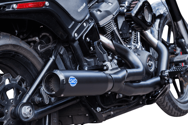S&S CYCLE 1800-2685 2-into-1 Qualifier Exhaust System - Race Only - Guardian Black — image 3 of 3
