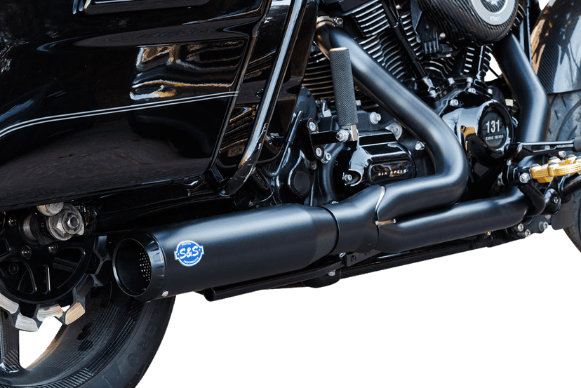S&S CYCLE 1800-2689 2-into-1 Qualifier Exhaust System - 50-State - Black — image 3 of 3