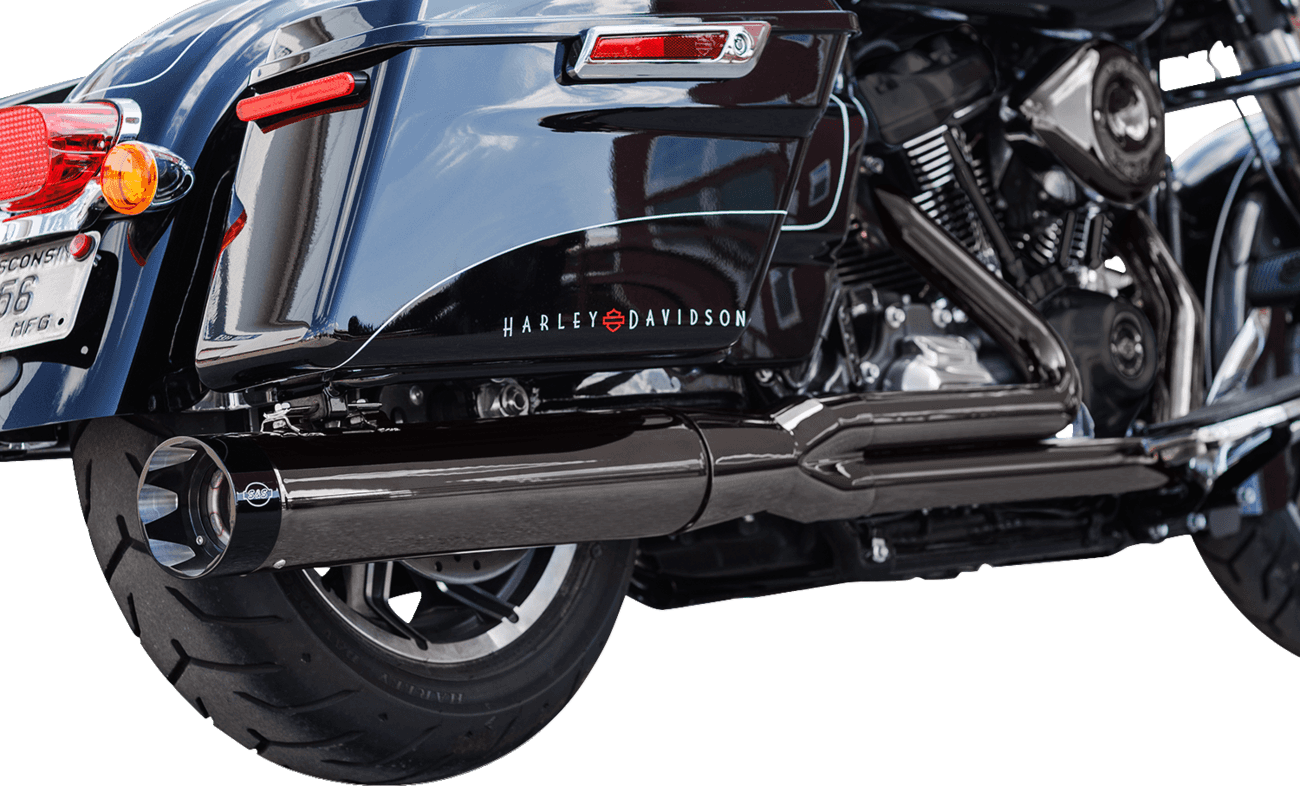 S&S CYCLE 1800-2723 2-into-1 Sidewinder® Exhaust System - Lava Chrome - 50-State - M8