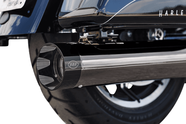 S&S CYCLE 1800-2723 2-into-1 Sidewinder® Exhaust System - Lava Chrome - 50-State - M8 — image 3 of 4