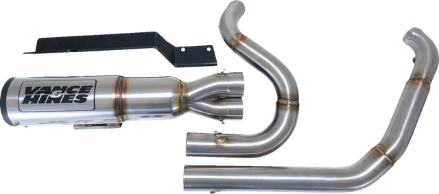 VANCE & HINES 1800-2725 2-into-1 High Output PCX™ Exhaust System - Brushed - Touring — image 2 of 3