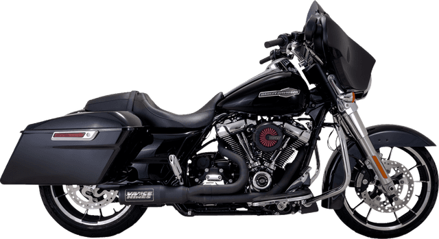 VANCE & HINES 1800-2726 2-into-1 High Output PCX™ Exhaust System - Black - Touring — image 2 of 4