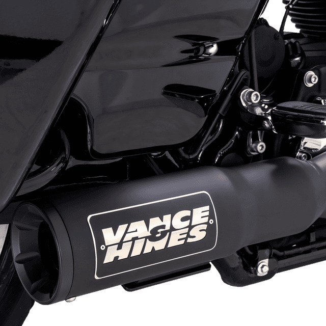 VANCE & HINES 1800-2726 2-into-1 High Output PCX™ Exhaust System - Black - Touring — image 3 of 4