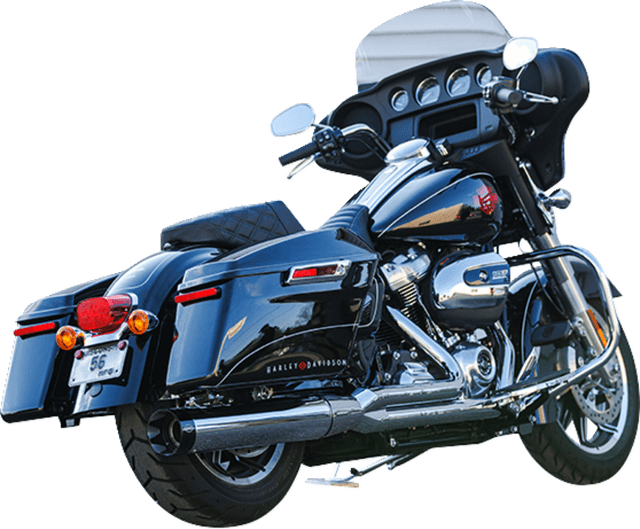 S&S CYCLE 1800-2731 2-into-1 Sidewinder Exhaust System - 50-State - Chrome - M8 Touring — image 1 of 4