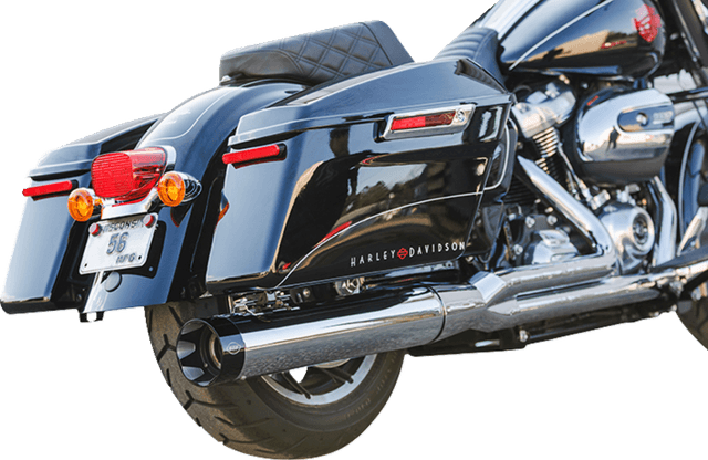 S&S CYCLE 1800-2731 2-into-1 Sidewinder Exhaust System - 50-State - Chrome - M8 Touring — image 2 of 4