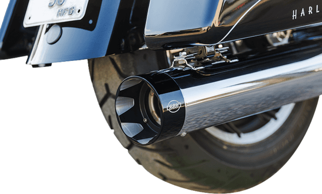 S&S CYCLE 1800-2731 2-into-1 Sidewinder Exhaust System - 50-State - Chrome - M8 Touring — image 4 of 4