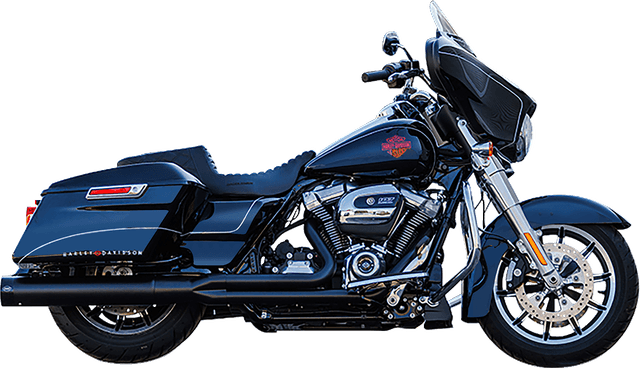 S&S CYCLE 1800-2732 2-into-1 Sidewinder Exhaust System - 50-State - Black - M8 Touring — image 4 of 4
