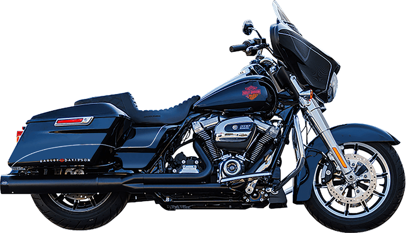 S&S CYCLE 1800-2732 2-into-1 Sidewinder Exhaust System - 50-State - Black - M8 Touring — image 4 of 4