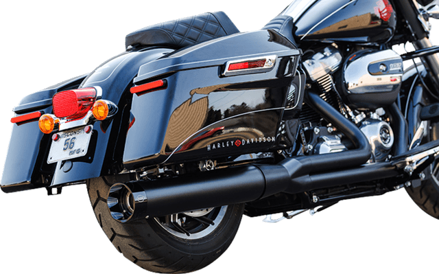 S&S CYCLE 1800-2732 2-into-1 Sidewinder Exhaust System - 50-State - Black - M8 Touring — image 2 of 4
