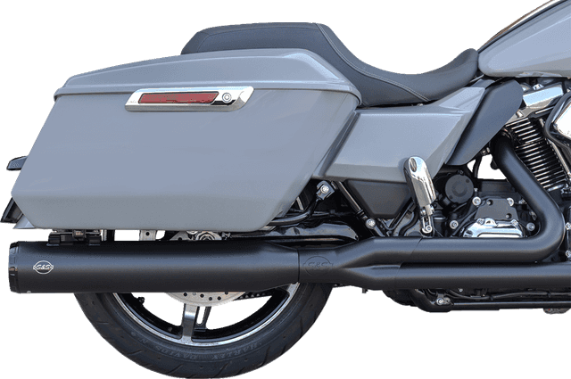 S&S CYCLE 1800-2757 2-into-1 GNX Exhaust System - Race Only - Guardian Black - Touring — image 3 of 3