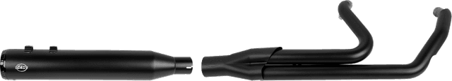 S&S CYCLE 1800-2759 2-into-1 GNX Exhaust System - 49-State - Guardian Black - M8 Touring — image 3 of 3