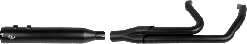 S&S CYCLE 1800-2759 2-into-1 GNX Exhaust System - 49-State - Guardian Black - M8 Touring — image 3 of 3