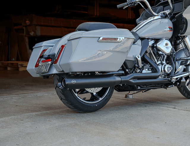 S&S CYCLE 1800-2759 2-into-1 GNX Exhaust System - 49-State - Guardian Black - M8 Touring — image 1 of 3