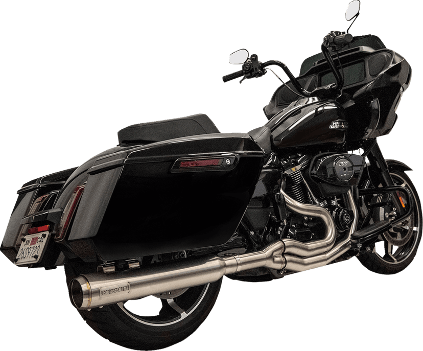 BASSANI XHAUST 1800-2779 2-into-1 High Horsepower Exhaust System - Stainless Steel - M8 — image 1 of 3