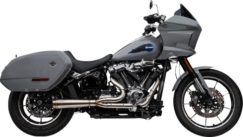 TRASK 1800-2780 2-into-1 Assault Exhaust System - Stainless Steel - Softail M8 — image 1 of 2