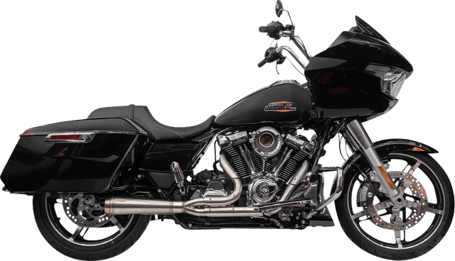 TRASK 1800-2782 2-into-1 Assault Exhaust System - Stainless Steel - Touring M8 — image 1 of 2