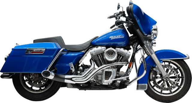 TRASK 1800-2785 2-into-1 Up Yours Exhaust System - Twin Cam - Chrome — image 1 of 2