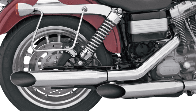 KHROME WERKS 1801-0145 3" HP-Plus® Slip-On Mufflers - Slashcut — image 1 of 2