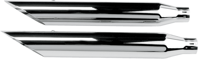 KHROME WERKS 1801-0148 3" HP-Plus® Slip-On Mufflers - Slashcut