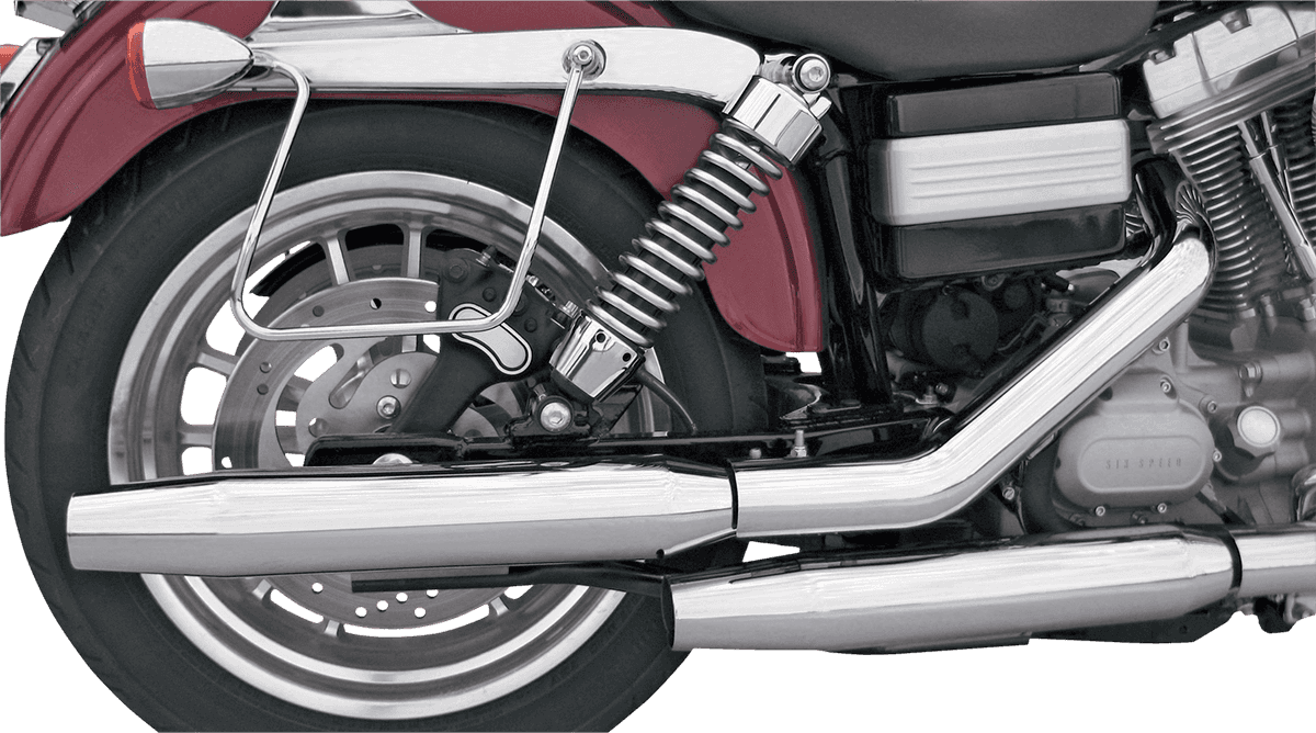 KHROME WERKS 1801-0153 3" HP-Plus® Slip-On Mufflers - Tapered