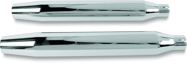 KHROME WERKS 1801-0153 3" HP-Plus® Slip-On Mufflers - Tapered — image 2 of 2