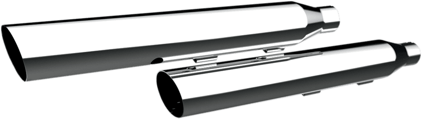 KHROME WERKS 1801-0524 3" HP-Plus® Slip-On Mufflers - Slanted — image 2 of 2