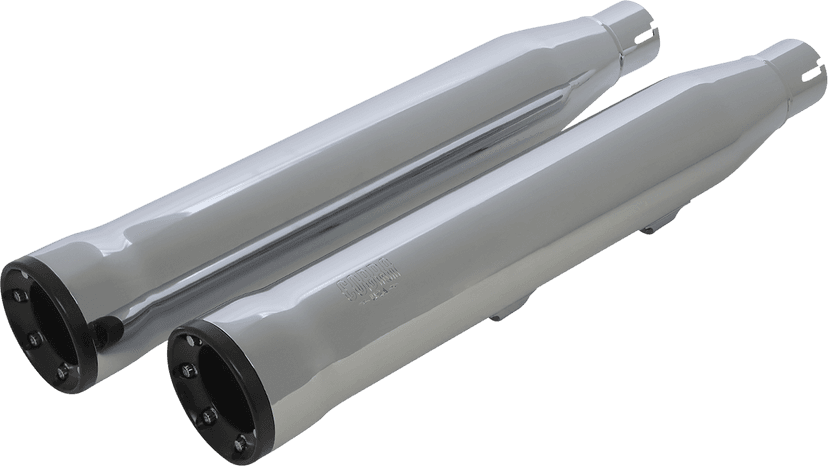 COBRA 1801-0707 Slip-On Mufflers with Race-Pro Tips - 3" - Chrome - '14-'22 XL — image 3 of 3