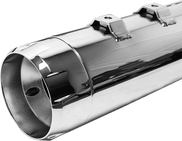 S&S CYCLE 1801-0846 4-1/2" MK45 Performance Mufflers - Chrome with Chrome Thruster — image 3 of 3