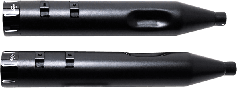 S&S CYCLE 1801-0853 4-1/2" MK45 Performance Mufflers - Black with Black Tracer — image 3 of 3